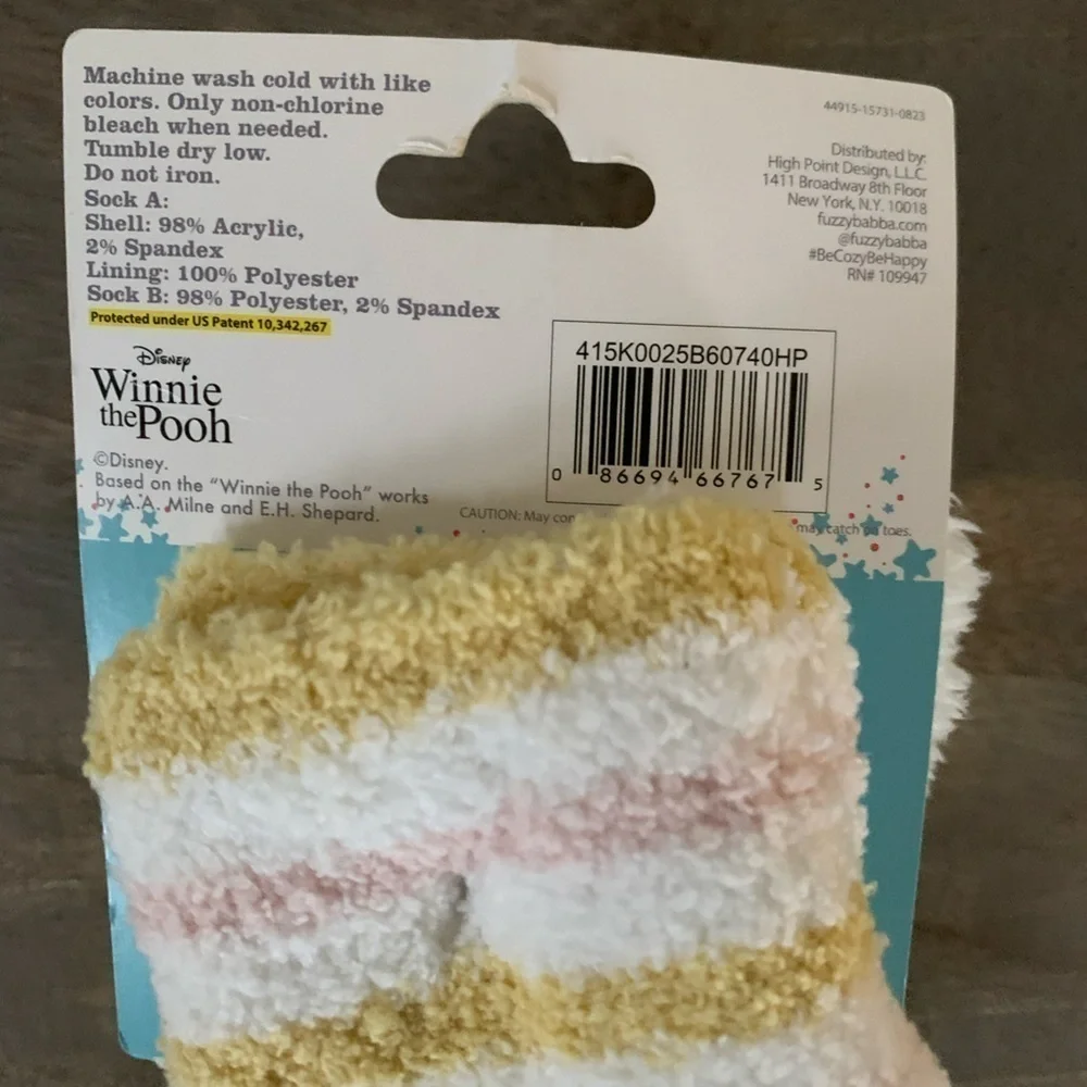 Winnie The Pooh Cozy Warmers Socks
